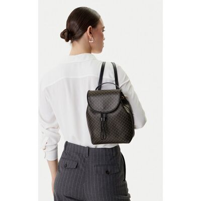 Calvin Klein Rucksack Emblem Aop Mini Backpack LV04F3507G Schwarz NOSIZE female Calvin Klein Rucksack Emblem Aop Mini Backpack LV04F3507G Schwarz NOSIZE female
