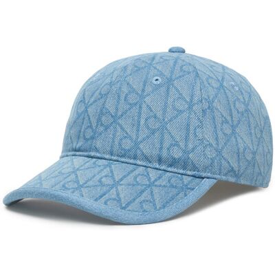 Calvin Klein Cap Denim Emblem Burnout LV04F5042G Blau NOSIZE female Calvin Klein Cap Denim Emblem Burnout LV04F5042G Blau NOSIZE female