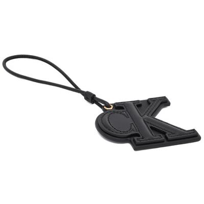 Calvin Klein Schlüsselanhänger Deboss Monogram Patch Bag Charm LV04F1191G Schwarz NOSIZE female Calvin Klein Schlüsselanhänger Deboss Monogram Patch Bag Charm LV04F1191G Schwarz NOSIZE female