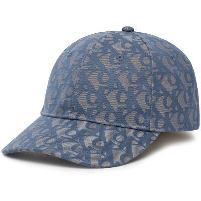 Calvin Klein Cap Aop 6 Panel Baseball Cap LV04K5058G Blau NOSIZE female Calvin Klein Cap Aop 6 Panel Baseball Cap LV04K5058G Blau NOSIZE female