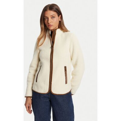 Barbour Fleecejacke LFL0056CR11 Écru Regular Fit 12 female Barbour Fleecejacke LFL0056CR11 Écru Regular Fit 12 female
