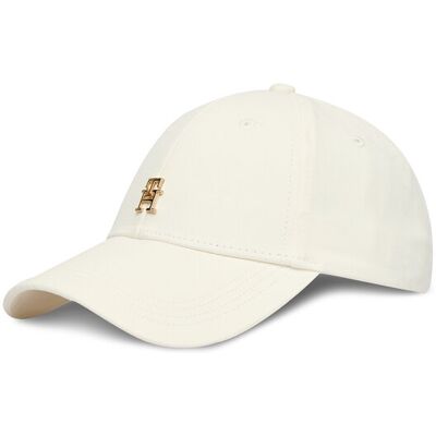 Tommy Hilfiger Cap Th Elevated Chic Cap AW0AW17631 Weiß NOSIZE female Tommy Hilfiger Cap Th Elevated Chic Cap AW0AW17631 Weiß NOSIZE female