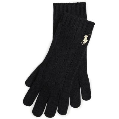 Polo Ralph Lauren Handschuhe 455981440001 Schwarz NOSIZE female Polo Ralph Lauren Handschuhe 455981440001 Schwarz NOSIZE female