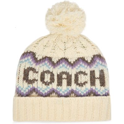 Coach Mütze CCL51 Creme NOSIZE female Coach Mütze CCL51 Creme NOSIZE female