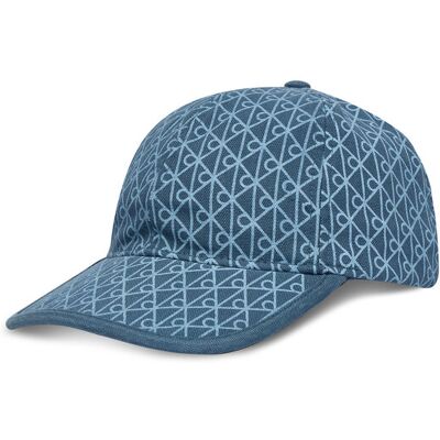 Calvin Klein Cap Emblem Print W Leather Patch Cap LV04D5029G Blau NOSIZE unisex Calvin Klein Cap Emblem Print W Leather Patch Cap LV04D5029G Blau NOSIZE unisex