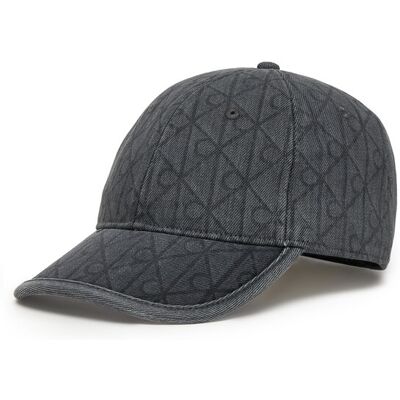 Calvin Klein Cap Denim Emblem Burnout LV04D5048G Grau NOSIZE male Calvin Klein Cap Denim Emblem Burnout LV04D5048G Grau NOSIZE male