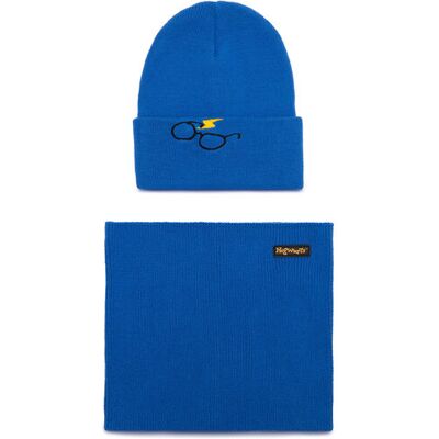 Harry Potter Set Mütze und Loop-Schal ACCCS-AW24-243WBHP Dunkelblau NOSIZE male Harry Potter Set Mütze und Loop-Schal ACCCS-AW24-243WBHP Dunkelblau NOSIZE male