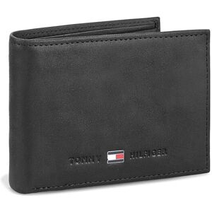 Tommy Hilfiger Große Herren Geldbörse Johnson Mini Cc Flap And Coin Pocket AM0AM00662/82568 Schwarz 00 male