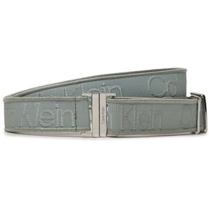 Calvin Klein Damengürtel Gracie Logo Jacquard Belt 3.0 K60K611922 Grau 100 female