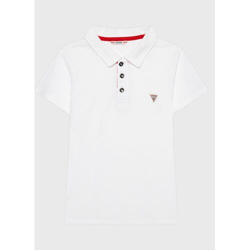 Guess Poloshirt L2GP02 KAPY0 Weiß Regular Fit 18Y male
