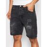 Brave Soul Jeansshorts MSRT-OREGON Schwarz Skinny Fit S male