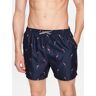 Brave Soul Badeshorts MSRT-PARROT Dunkelblau Regular Fit M male