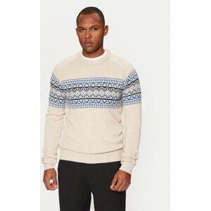 Brave Soul Pullover MK-517ERICKSON Écru Regular Fit M male Brave Soul Pullover MK-517ERICKSON Écru Regular Fit M male