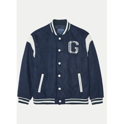 Guess Bomberjacke L5RL07 WG970 Dunkelblau Regular Fit 14Y male Guess Bomberjacke L5RL07 WG970 Dunkelblau Regular Fit 14Y male