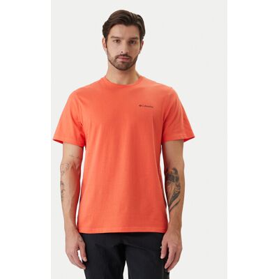 Columbia T-Shirt CSC™ Logo Back Tee 2155011 Orange Regular Fit XL male Columbia T-Shirt CSC™ Logo Back Tee 2155011 Orange Regular Fit XL male
