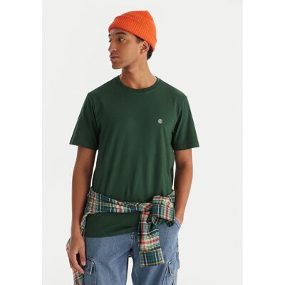 Element T-Shirt Icon Embroidery ELYKT00168 Dunkelgrün Regular Fit S male Element T-Shirt Icon Embroidery ELYKT00168 Dunkelgrün Regular Fit S male