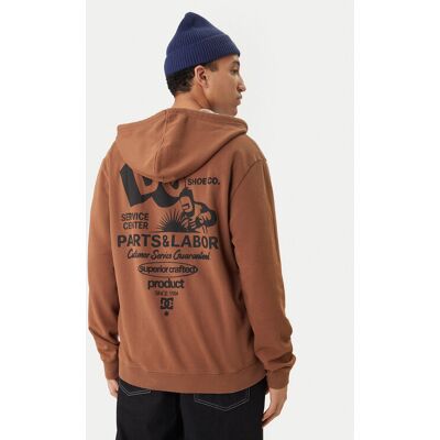 DC Shoes Sweatshirt Parts Dep EDYSF03257 Braun Regular Fit M male DC Shoes Sweatshirt Parts Dep EDYSF03257 Braun Regular Fit M male