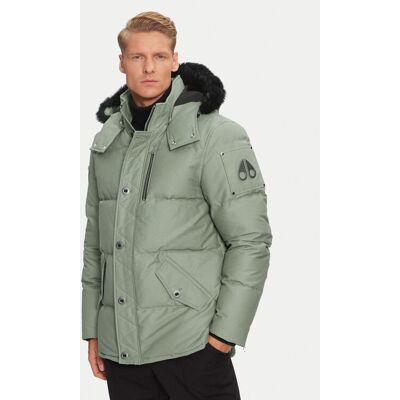 Moose Knuckles Daunenjacke Original 3Q Neoshear M32MJ128SX Grün Slim Fit XXL male Moose Knuckles Daunenjacke Original 3Q Neoshear M32MJ128SX Grün Slim Fit XXL male