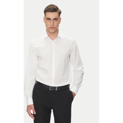 Calvin Klein Hemd Essential LV019EU001 Weiß Regular Fit 44 male Calvin Klein Hemd Essential LV019EU001 Weiß Regular Fit 44 male