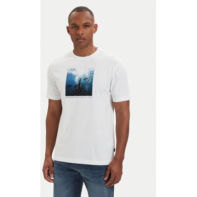 BOSS T-Shirt Creature 50561861 Creme Regular Fit XL male BOSS T-Shirt Creature 50561861 Creme Regular Fit XL male