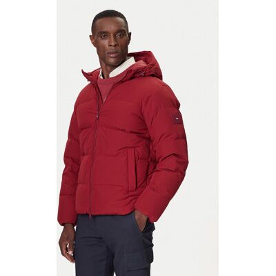 Tommy Hilfiger Daunenjacke MW0MW40616 Rot Regular Fit S male Tommy Hilfiger Daunenjacke MW0MW40616 Rot Regular Fit S male