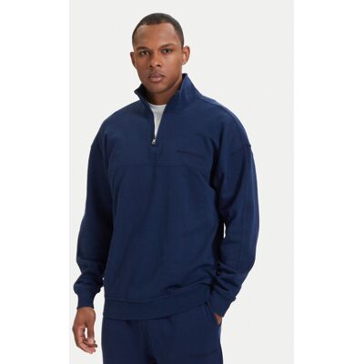 Tommy Hilfiger Sweatshirt Essential UM0UM03909 Dunkelblau Regular Fit XXL male Tommy Hilfiger Sweatshirt Essential UM0UM03909 Dunkelblau Regular Fit XXL male