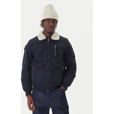 Aeronautica Militare Bomberjacke 252AB3024UCT03151 Dunkelblau Regular Fit 48 male Aeronautica Militare Bomberjacke 252AB3024UCT03151 Dunkelblau Regular Fit 48 male