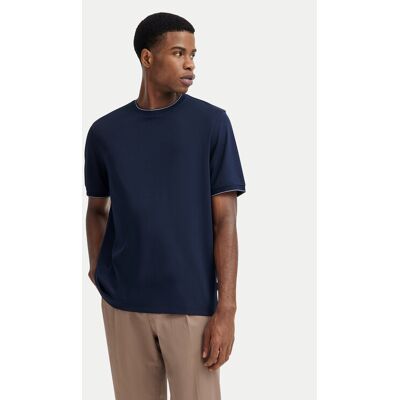 Bugatti T-Shirt 8350-75091C Blau Regular Fit S male Bugatti T-Shirt 8350-75091C Blau Regular Fit S male