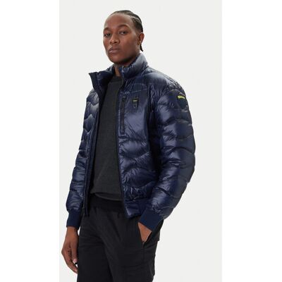 Blauer Daunenjacke 25WBLUC03075 Dunkelblau Regular Fit L male Blauer Daunenjacke 25WBLUC03075 Dunkelblau Regular Fit L male