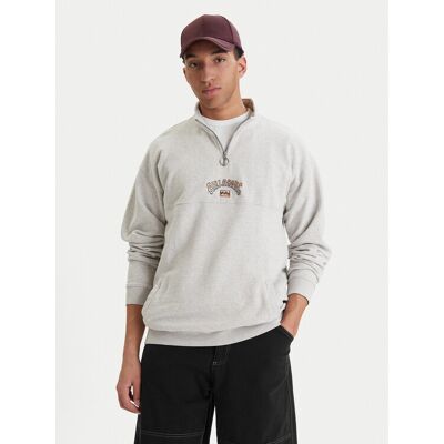 Billabong Sweatshirt Burleigh EBYFT00130 Grau Regular Fit XL male Billabong Sweatshirt Burleigh EBYFT00130 Grau Regular Fit XL male