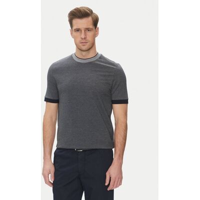 BOSS T-Shirt H-Tessler 145 50536847 Dunkelblau Slim Fit XXL male BOSS T-Shirt H-Tessler 145 50536847 Dunkelblau Slim Fit XXL male