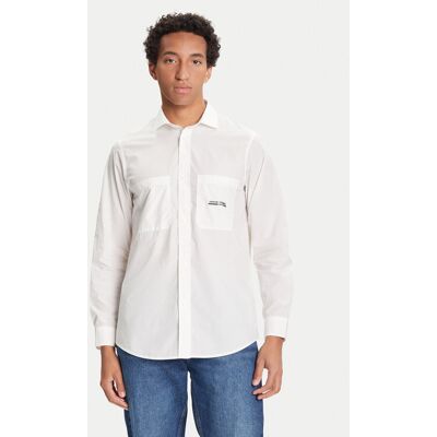 Armani Exchange Hemd XM000959 AF12994 U0009 Weiß Regular Fit M male Armani Exchange Hemd XM000959 AF12994 U0009 Weiß Regular Fit M male