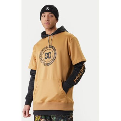 DC Shoes Sweatshirt Dryden ADYFT03440 Braun Regular Fit S male DC Shoes Sweatshirt Dryden ADYFT03440 Braun Regular Fit S male
