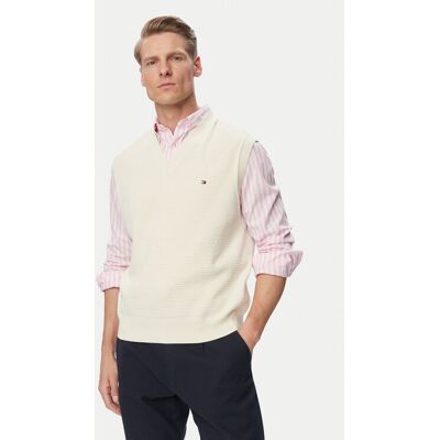 Tommy Hilfiger Pullover MW0MW43244 Creme Regular Fit M male Tommy Hilfiger Pullover MW0MW43244 Creme Regular Fit M male