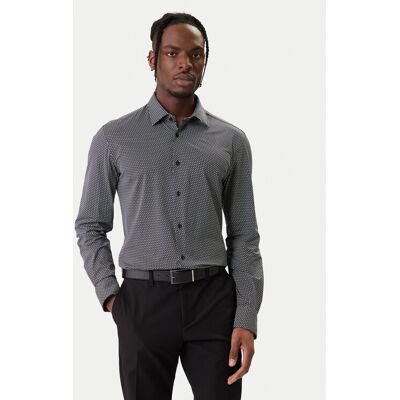 BOSS Hemd P-Hank 50556102 Schwarz Slim Fit 38 male BOSS Hemd P-Hank 50556102 Schwarz Slim Fit 38 male