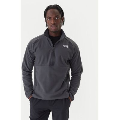 The North Face Fleecejacke 1/2 Glacier NF0A89JH Grau Regular Fit M male The North Face Fleecejacke 1/2 Glacier NF0A89JH Grau Regular Fit M male