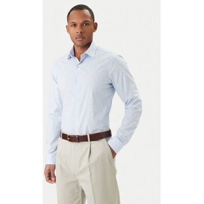Calvin Klein Hemd LV019EU109 Blau Slim Fit 44 male Calvin Klein Hemd LV019EU109 Blau Slim Fit 44 male
