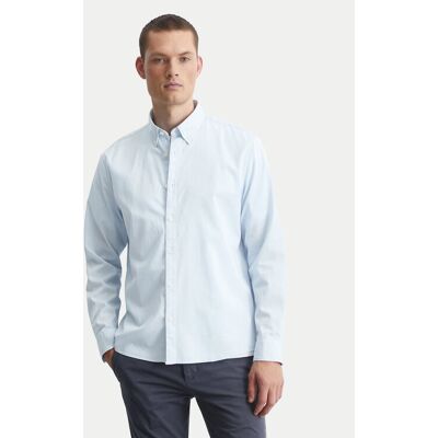 Marc O'Polo Hemd B21 7268 42342 Himmelblau Regular Fit L male Marc O'Polo Hemd B21 7268 42342 Himmelblau Regular Fit L male