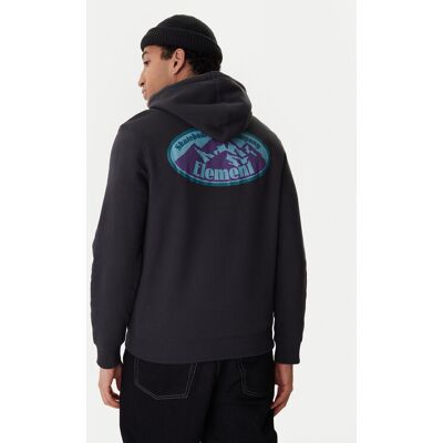 Element Sweatshirt Epic Po ELYSF00319 Schwarz Regular Fit XS male Element Sweatshirt Epic Po ELYSF00319 Schwarz Regular Fit XS male