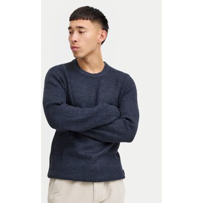 Blend Pullover 20717277 Dunkelblau Regular Fit XXL male Blend Pullover 20717277 Dunkelblau Regular Fit XXL male