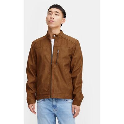 Blend Jacke aus Kunstleder 20716626 Braun Regular Fit M male Blend Jacke aus Kunstleder 20716626 Braun Regular Fit M male