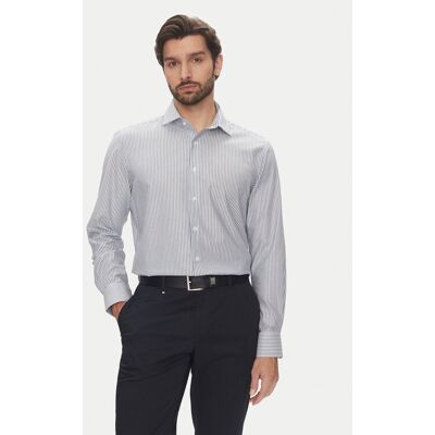 Pierre Cardin Hemd C6 11004.0406 Blau Modern Fit 45 male Pierre Cardin Hemd C6 11004.0406 Blau Modern Fit 45 male
