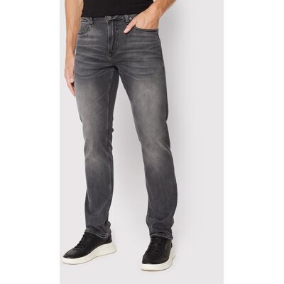 Guess Pullover Angeles M2YAN2 D4Q52 Grau Slim Fit 32_34 male Guess Pullover Angeles M2YAN2 D4Q52 Grau Slim Fit 32_34 male