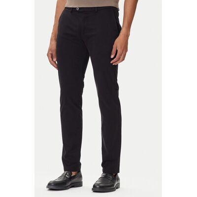 Bugatti Stoffhose 4220 16224 Schwarz Slim Fit 33_34 male Bugatti Stoffhose 4220 16224 Schwarz Slim Fit 33_34 male