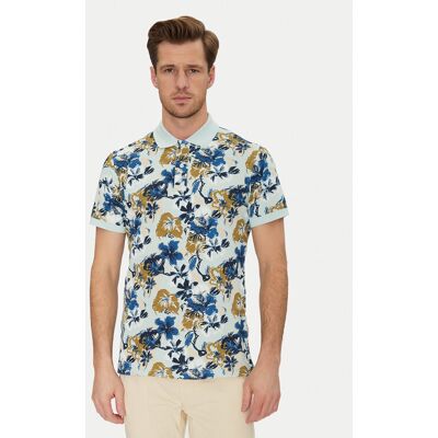 Blend Poloshirt 20718253 Blau Regular Fit M male Blend Poloshirt 20718253 Blau Regular Fit M male