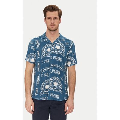 Blend Hemd 20718228 Blau Regular Fit M male Blend Hemd 20718228 Blau Regular Fit M male
