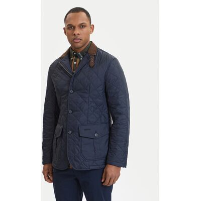 Barbour Übergangsjacke Quilted MQU0559NY91 Dunkelblau Regular Fit XL male Barbour Übergangsjacke Quilted MQU0559NY91 Dunkelblau Regular Fit XL male