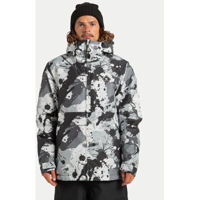 DC Shoes Skijacke Basic Print ADYTJ03097 Grau Regular Fit S male DC Shoes Skijacke Basic Print ADYTJ03097 Grau Regular Fit S male