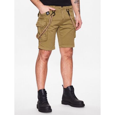 Alpha Industries Stoffshorts Utility 116213 Beige Slim Fit 33 male Alpha Industries Stoffshorts Utility 116213 Beige Slim Fit 33 male