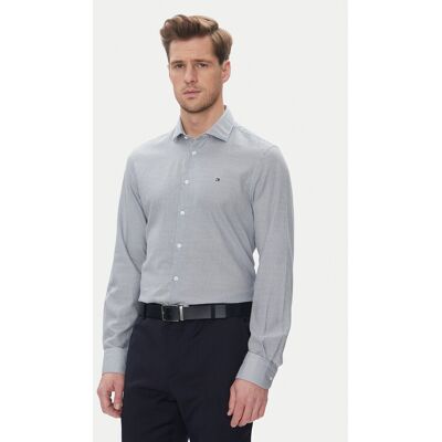 Tommy Hilfiger Hemd MW0MW39281 Blau Slim Fit 40 male Tommy Hilfiger Hemd MW0MW39281 Blau Slim Fit 40 male